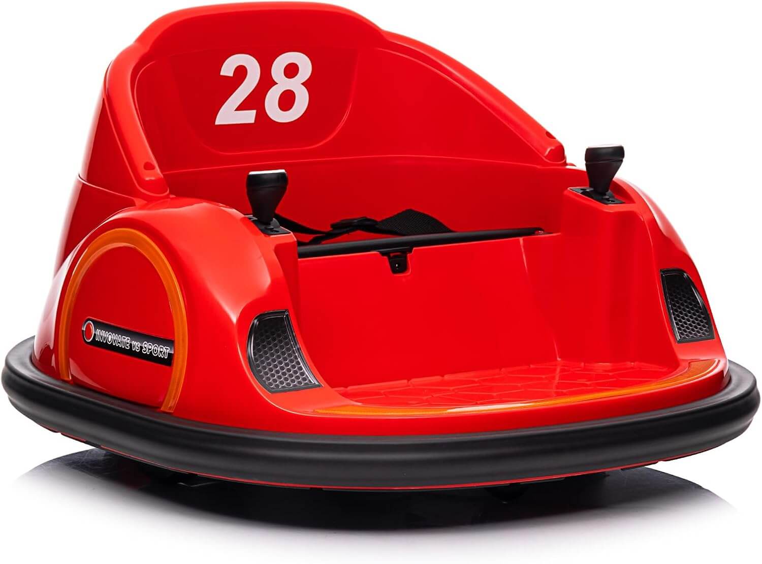 Garvee 12V Kids' Electric Ride-On Bumper Car, 360°Spin