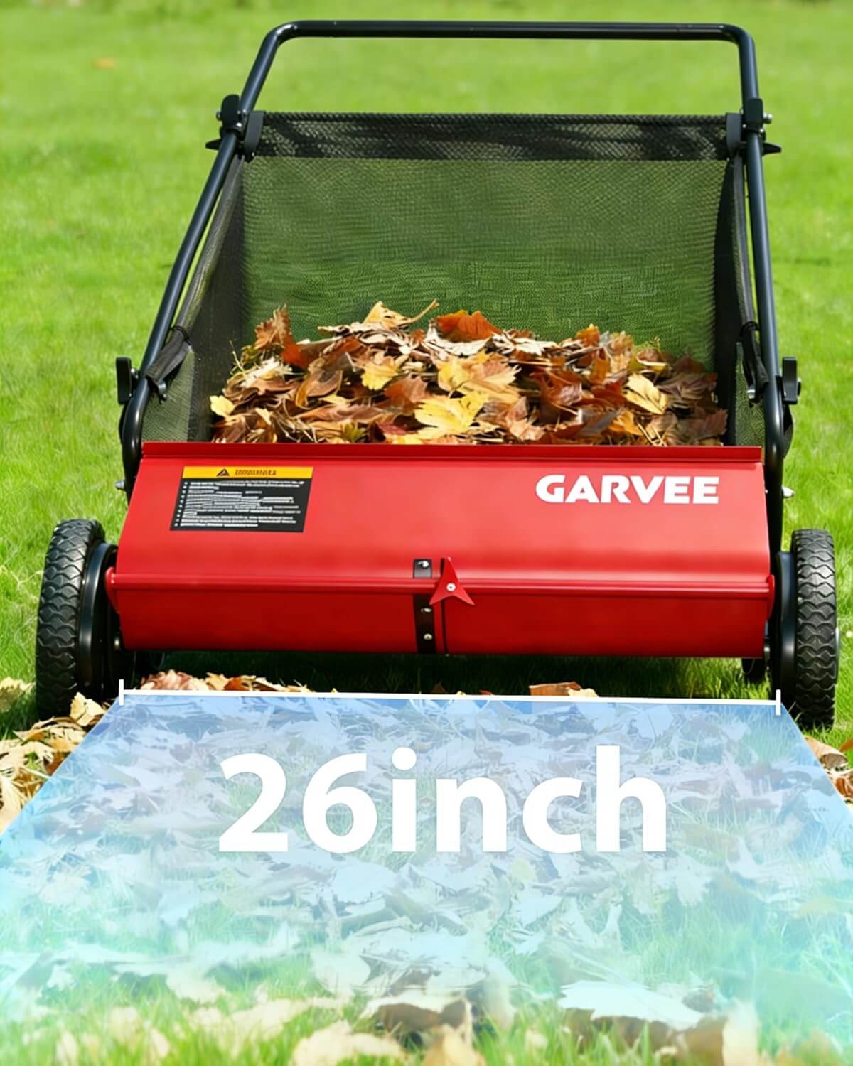 Garvee 26" Push Lawn Sweeper