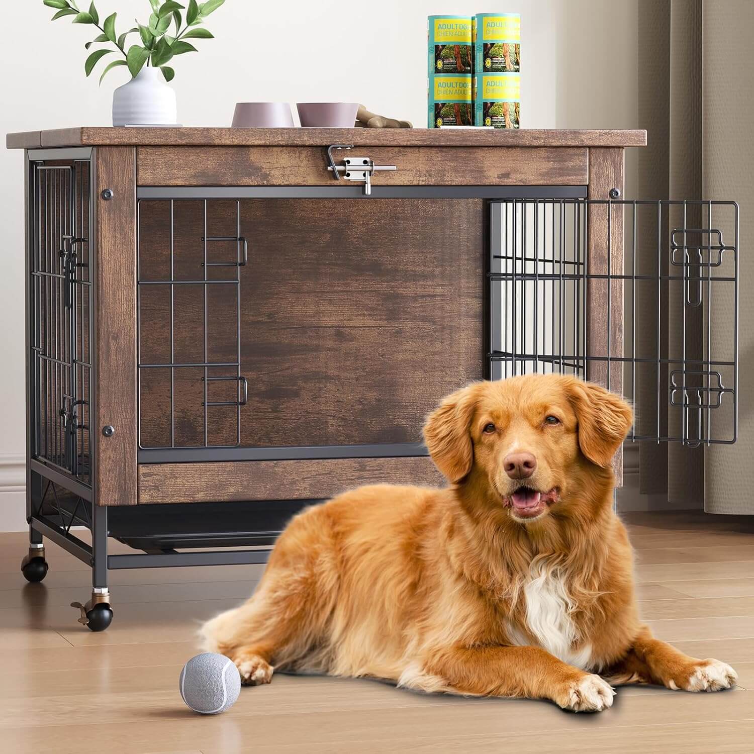 Garvee 26.4" Dog Crate Furniture