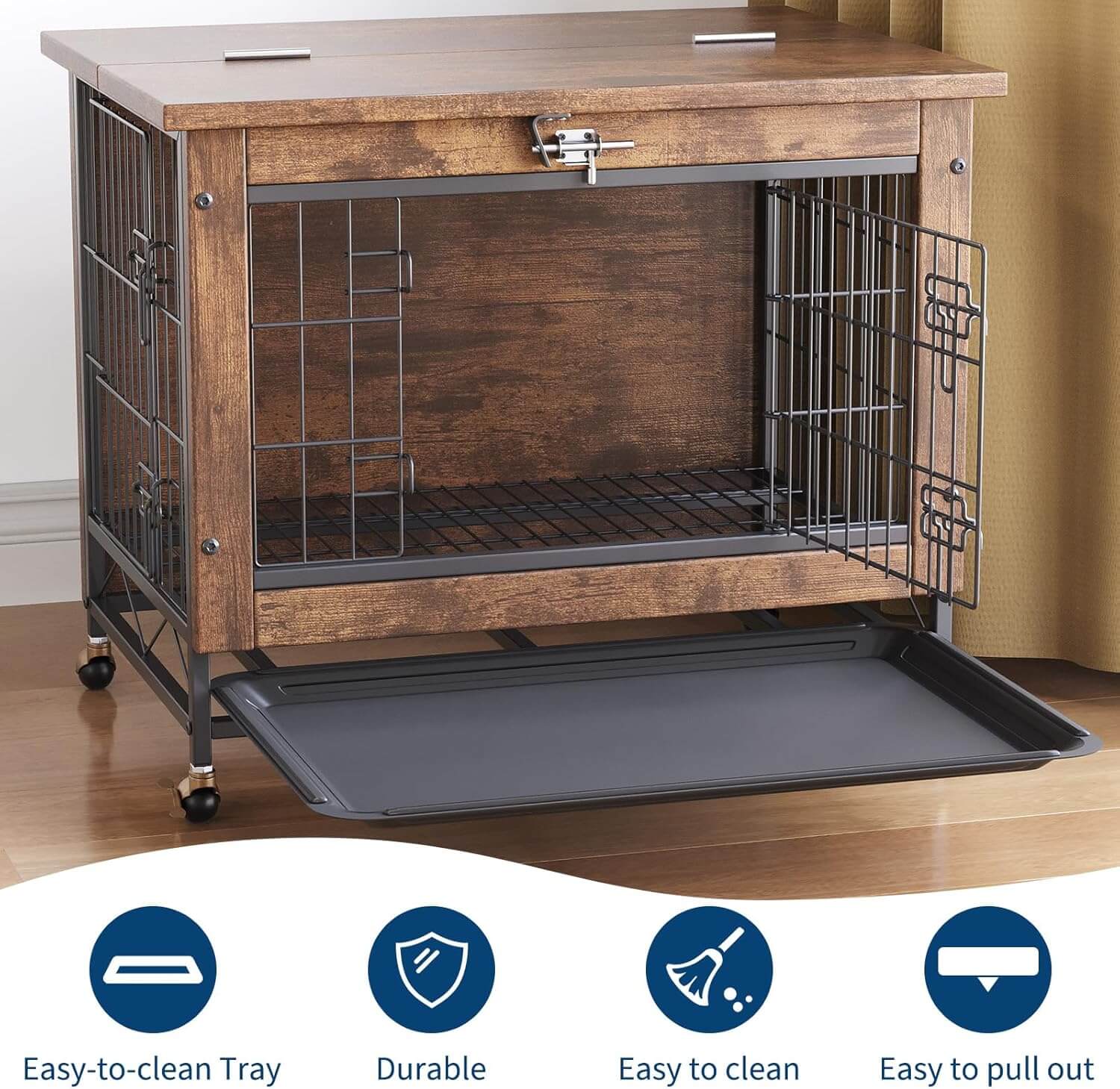 Garvee 26.4" Dog Crate Furniture