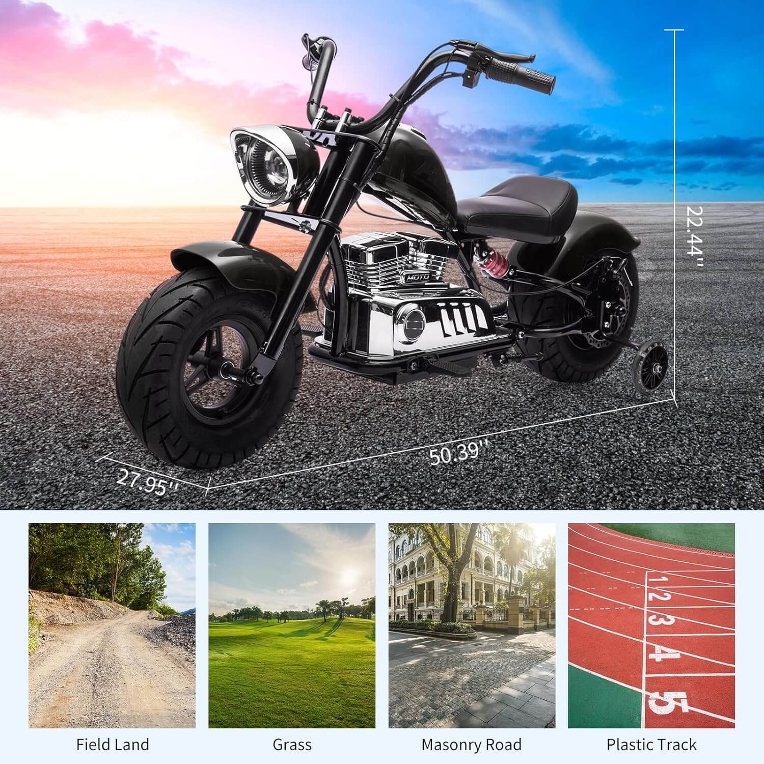 Garvee 350W 36V Suspension Off-Road Electric Dirt Bike