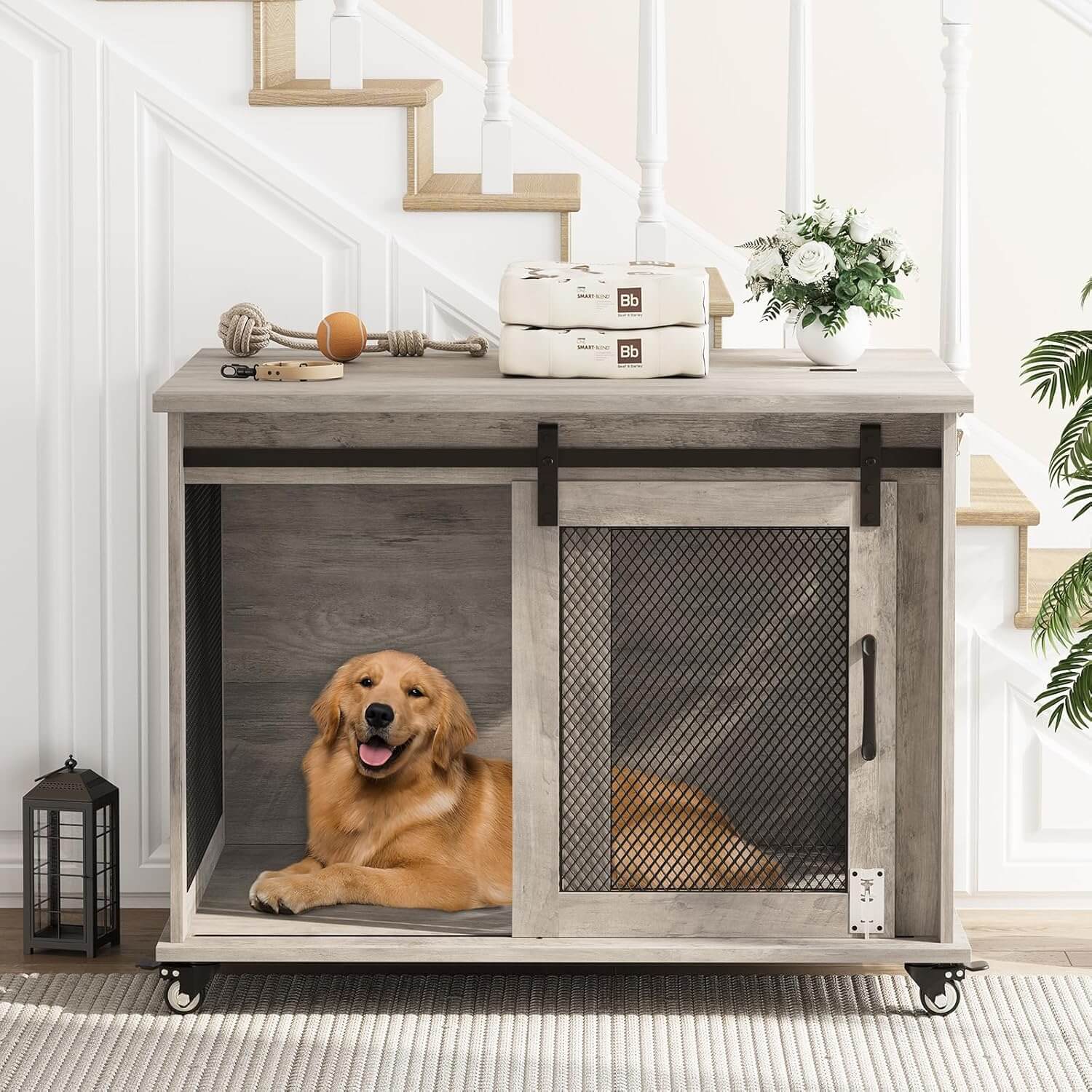Garvee 37" Dog Crate Furniture