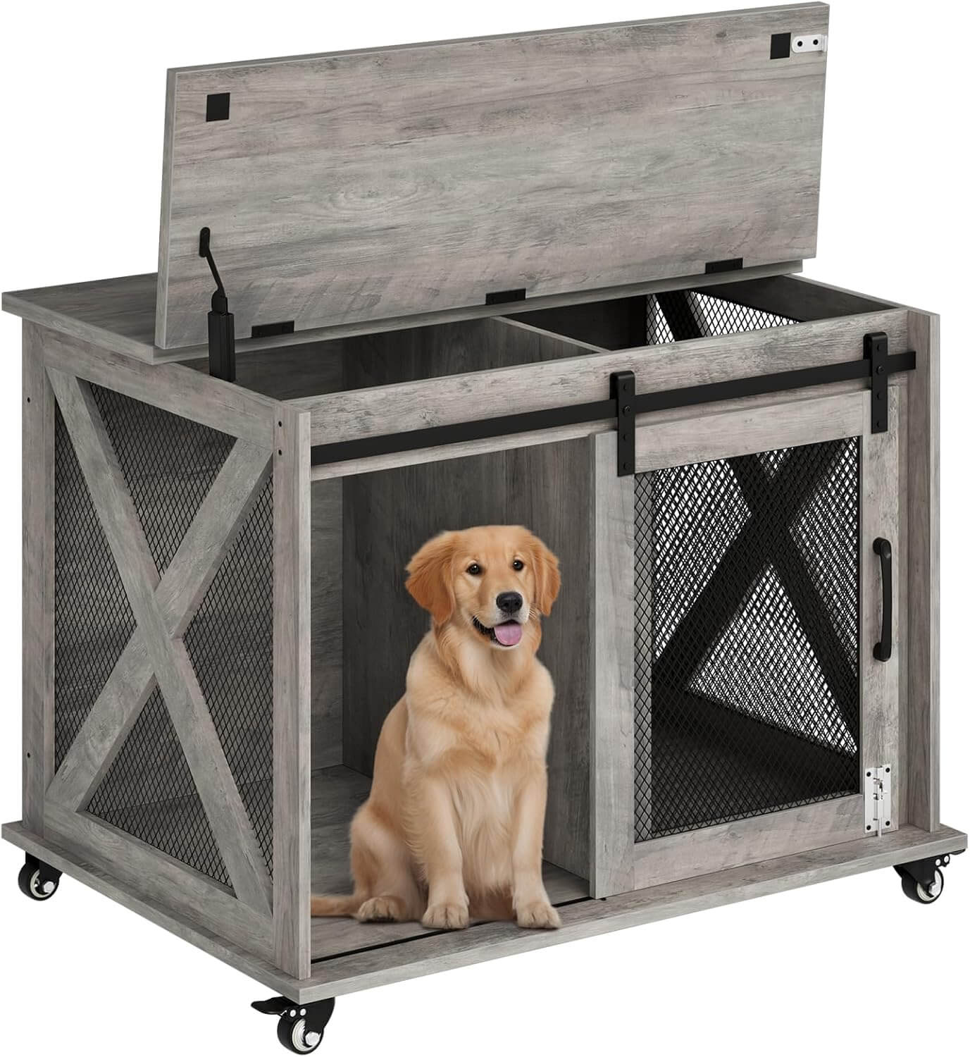 Garvee 37" Dog Crate Furniture