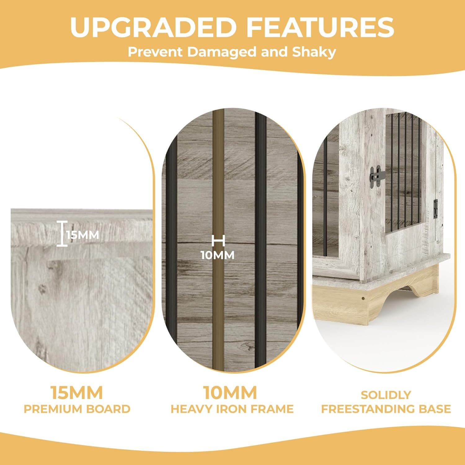 Garvee 47" Dog Crate Furniture