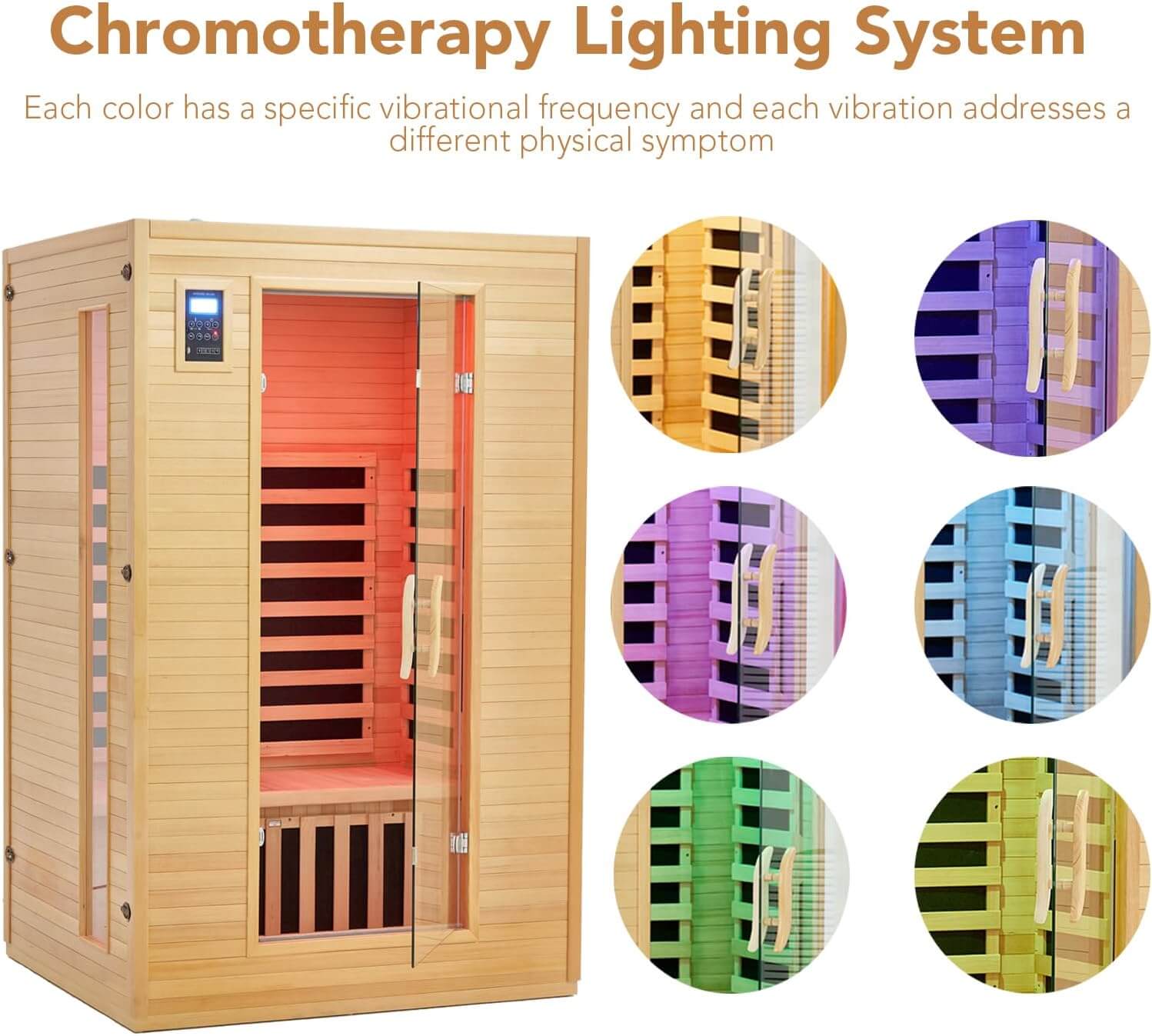 Garvee G-Sauna-2 2 Person Infrared Sauna