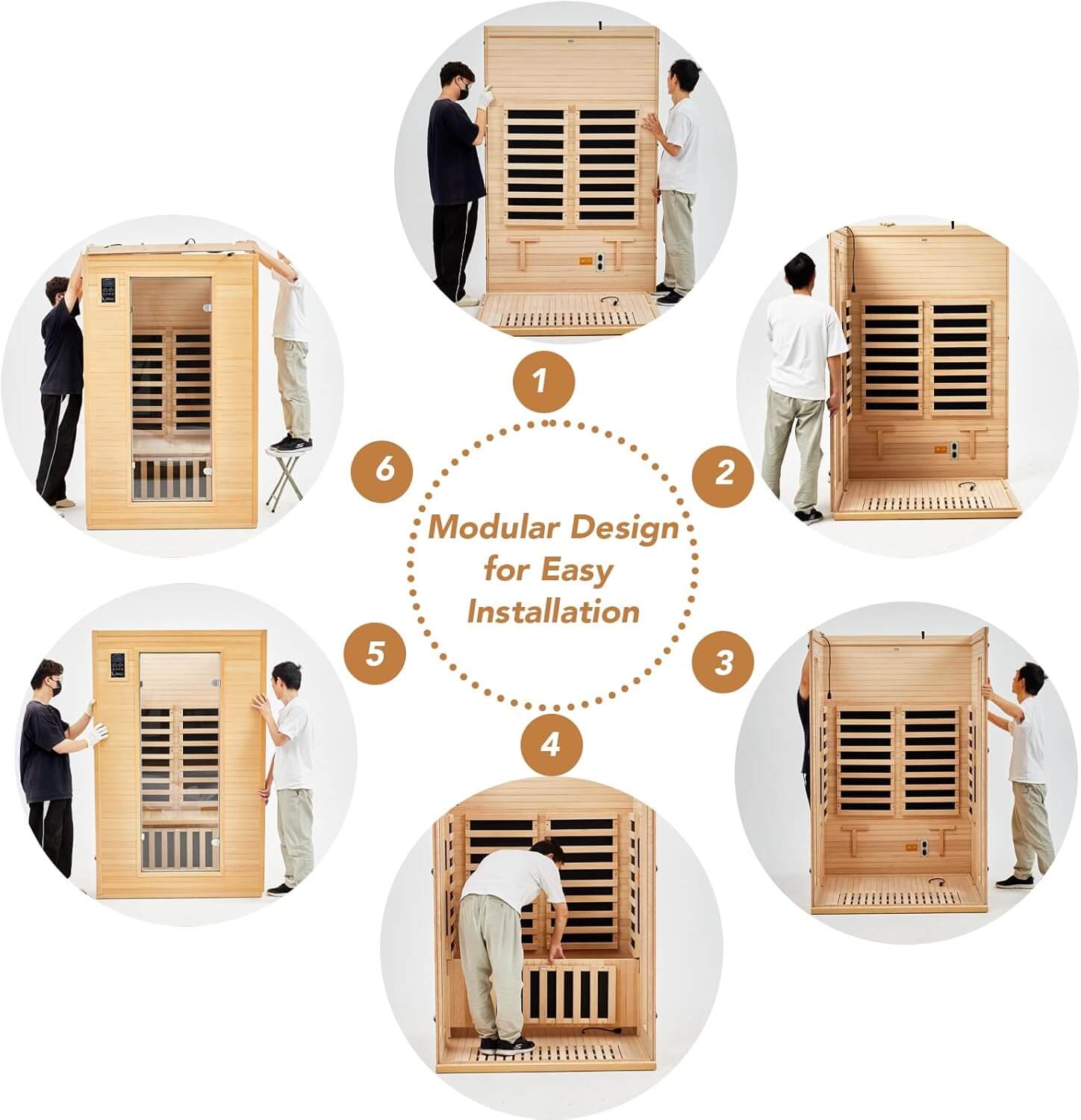 Garvee G-Sauna-2 2 Person Infrared Sauna