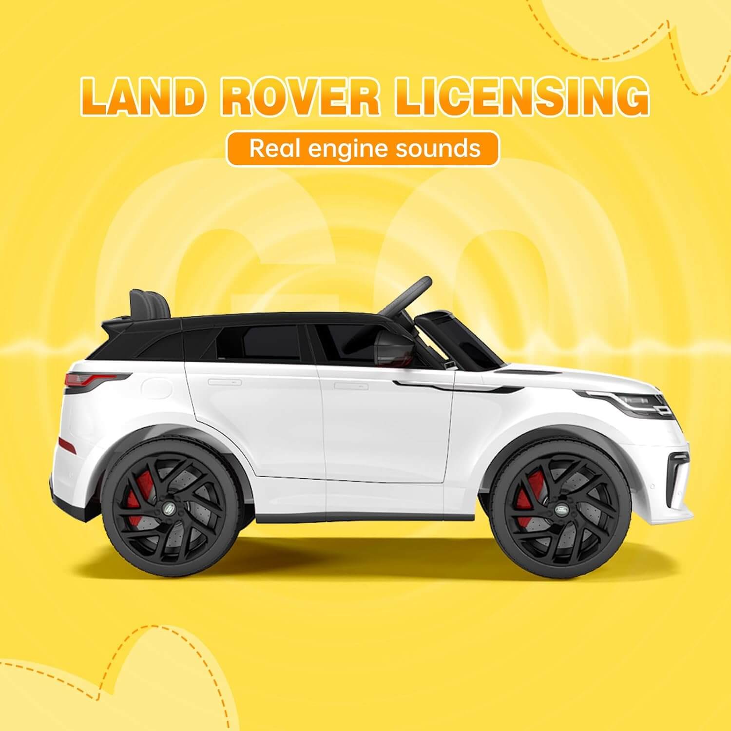 Garvee Land Rover Range Rover Kids' Electric Ride-On Car