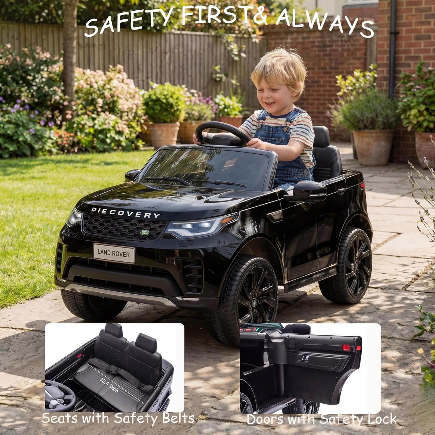 Garvee Land Rover Range Rover VELAR Kids' Electric Ride-On Car