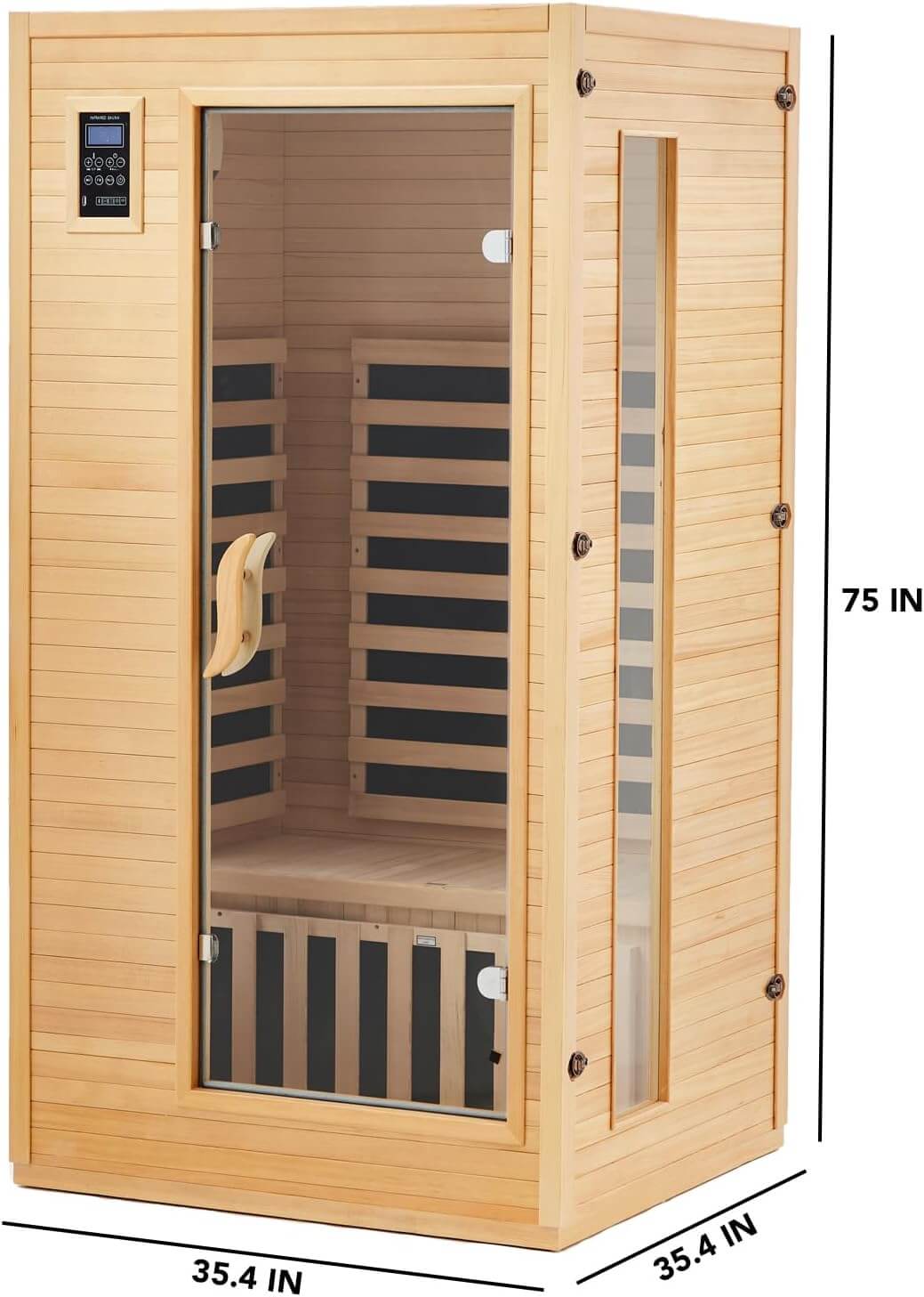 Garvee P-Sauna-01 1 Person Infrared Sauna