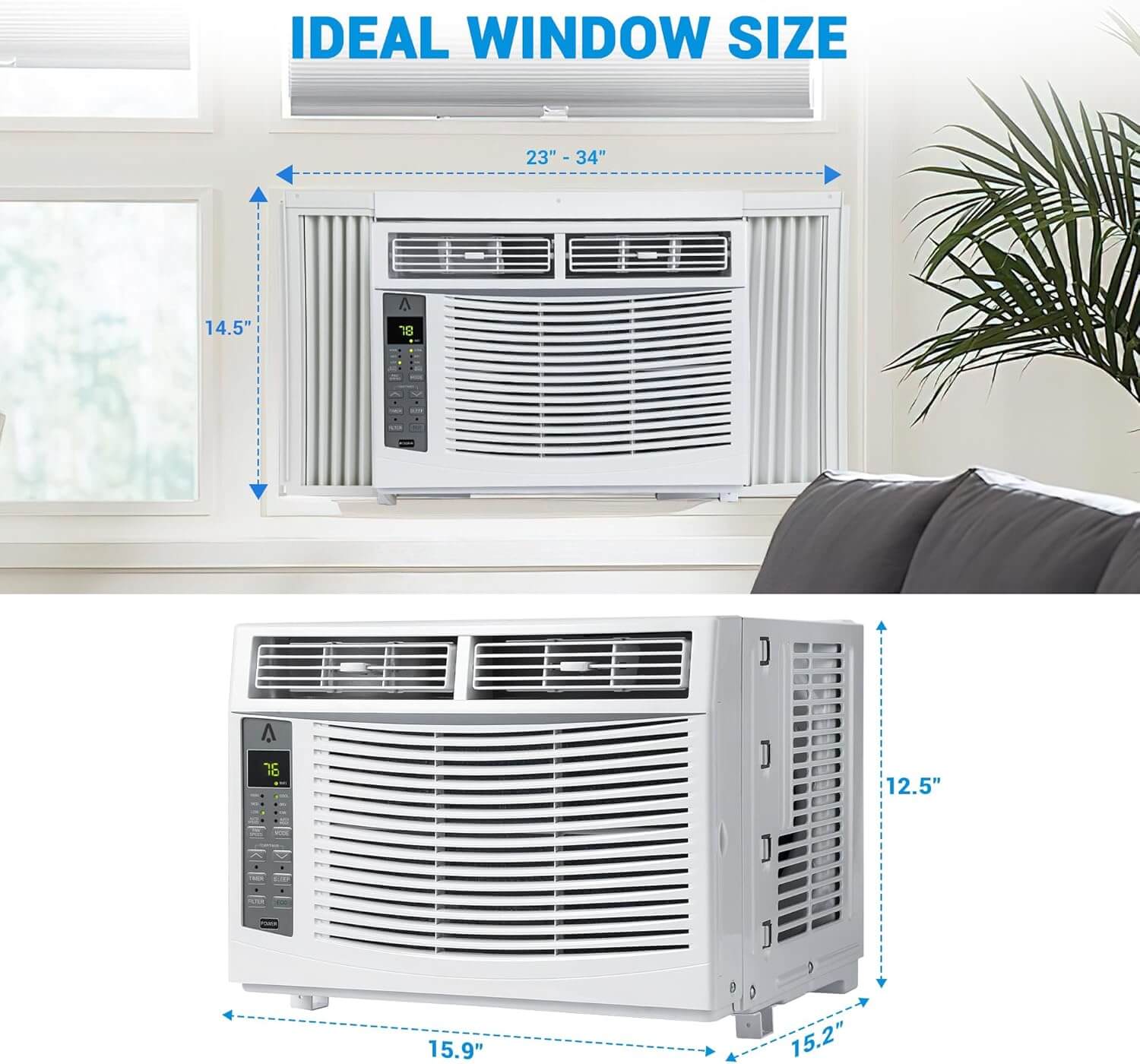 Garvee TWC-06CRD1/L1U 6000 BTU Portable Air Conditioner