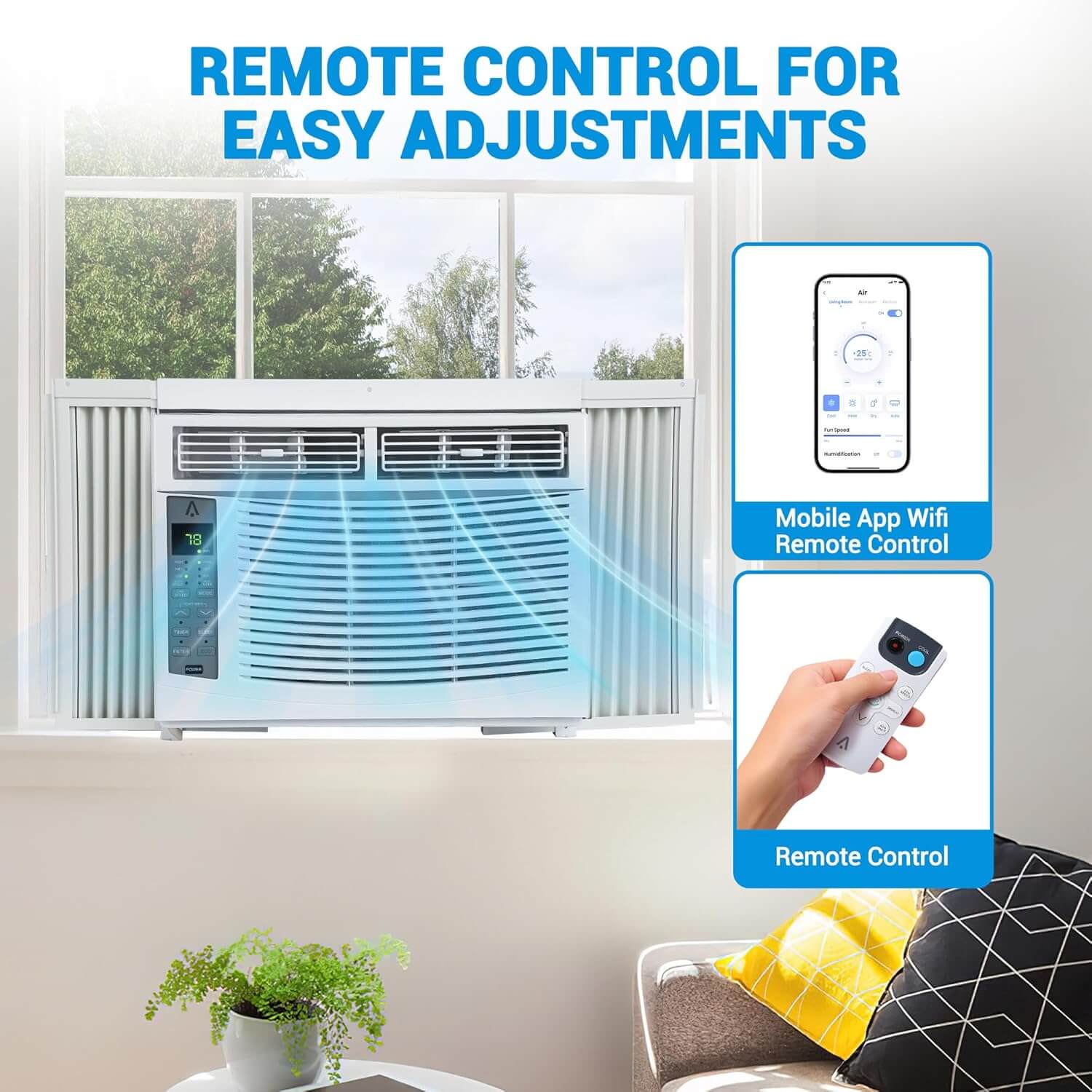 Garvee TWC-06CRD1/L1U 6000 BTU Portable Air Conditioner