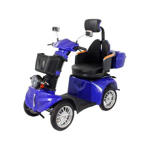 2024 Gio Electric TRON 600W 60V Electric Mobility Scooter, Reverse