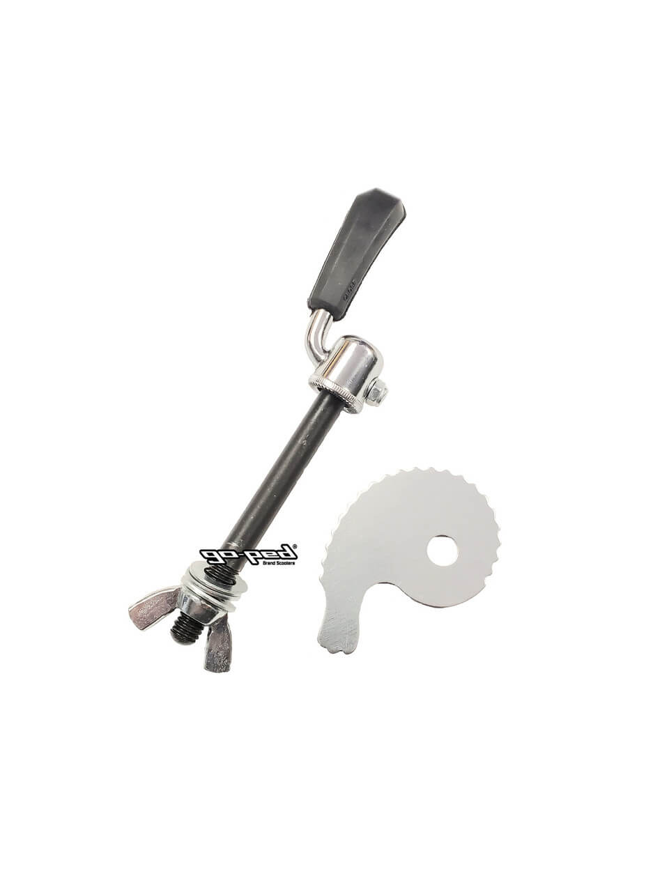 Go-Ped Aftermarket Quick Release Axle Assembly (1032X) for Scooters