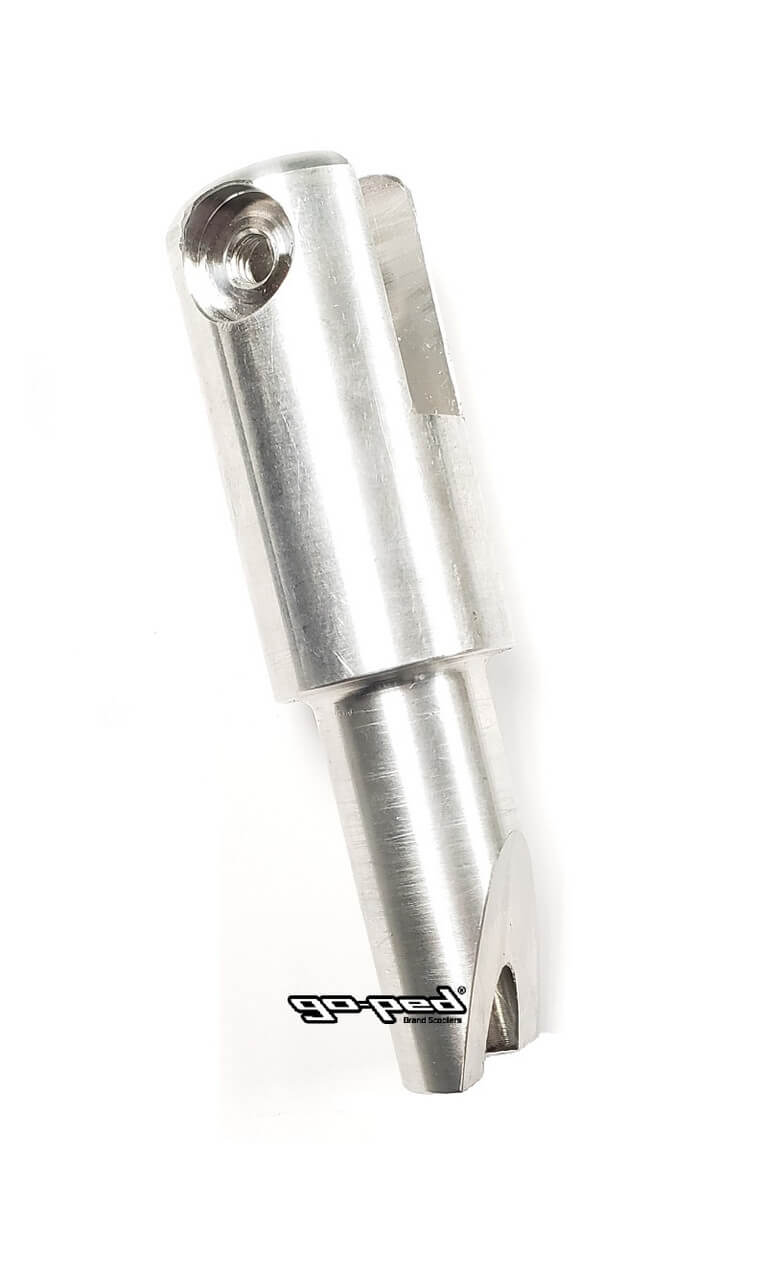 Go-Ped NEW STYLE LOWER HINGE ASSEMBLY Aluminum (FTG) (212130124)