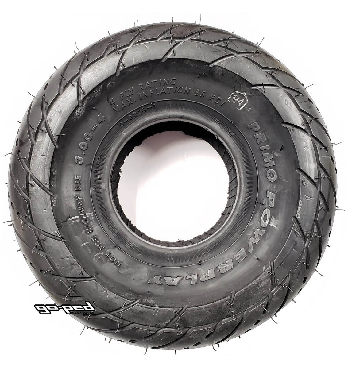 Go-Ped PRIMO POWERPLAY TIRE for Bigfoot, GSR/GTR, ESR, RIOT, Roadster ...