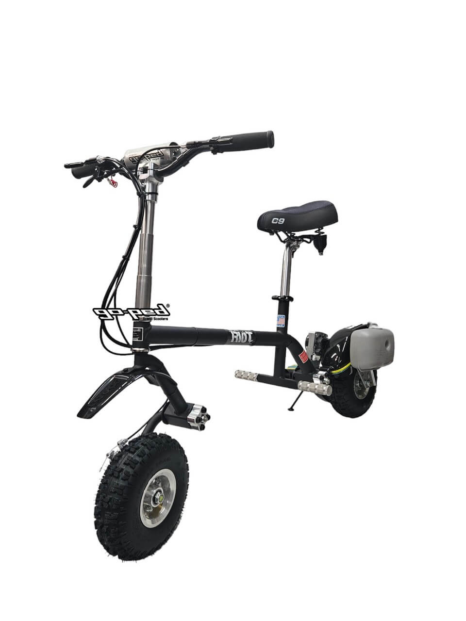 Go-Ped RIOT ROLLER Folding Scooter, No Engine — Upzy.com