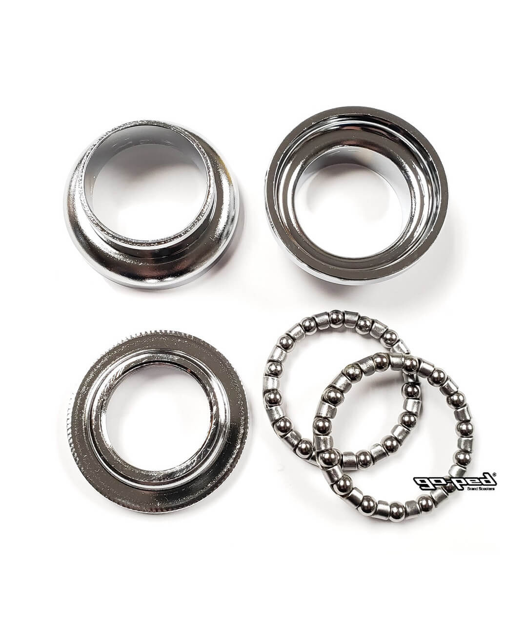 Go-Ped Replacement 1-9/16" STEERING HEAD REBUILD KIT (400117) for Scooters
