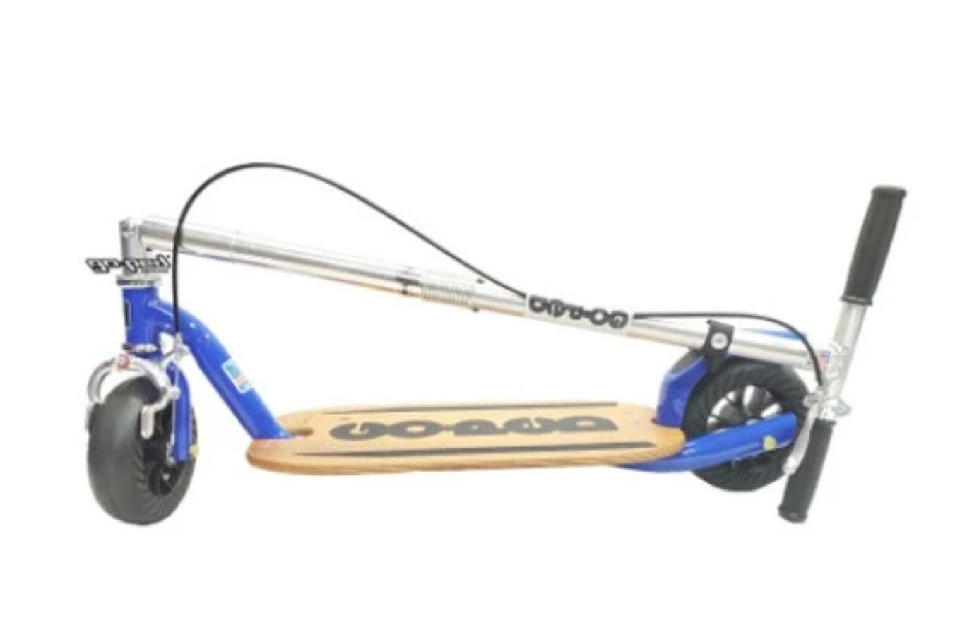 Go-Ped KNOW PED (TALL BAR) Body-Powered Push Kick Folding Scooter
