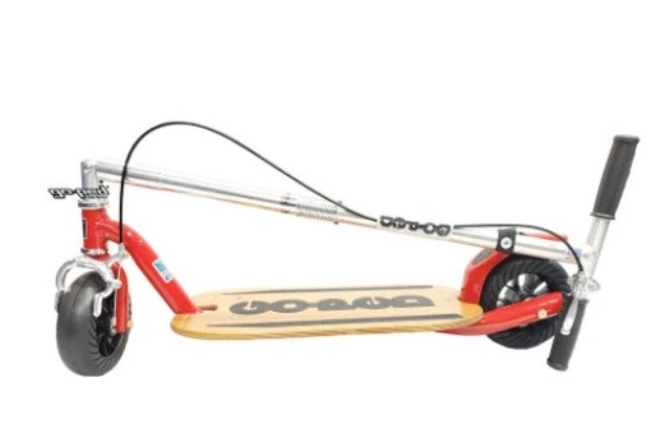 Go-Ped KNOW PED (TALL BAR) Body-Powered Push Kick Folding Scooter