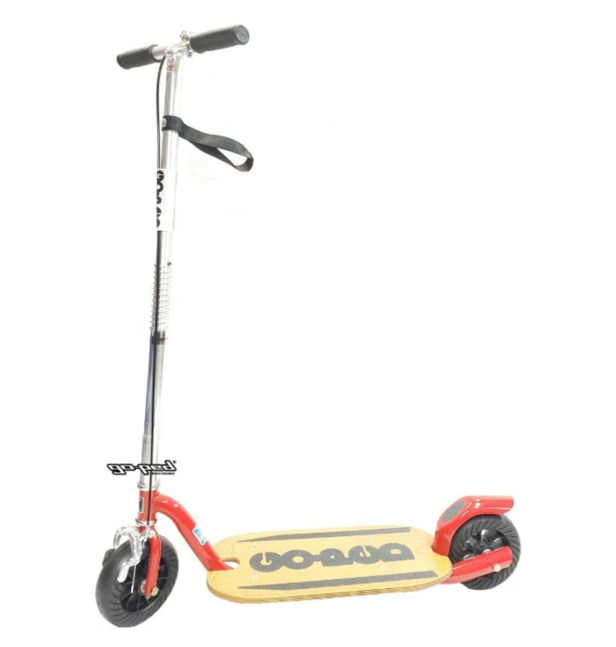 Go-Ped KNOW PED (TALL BAR) Body-Powered Push Kick Folding Scooter