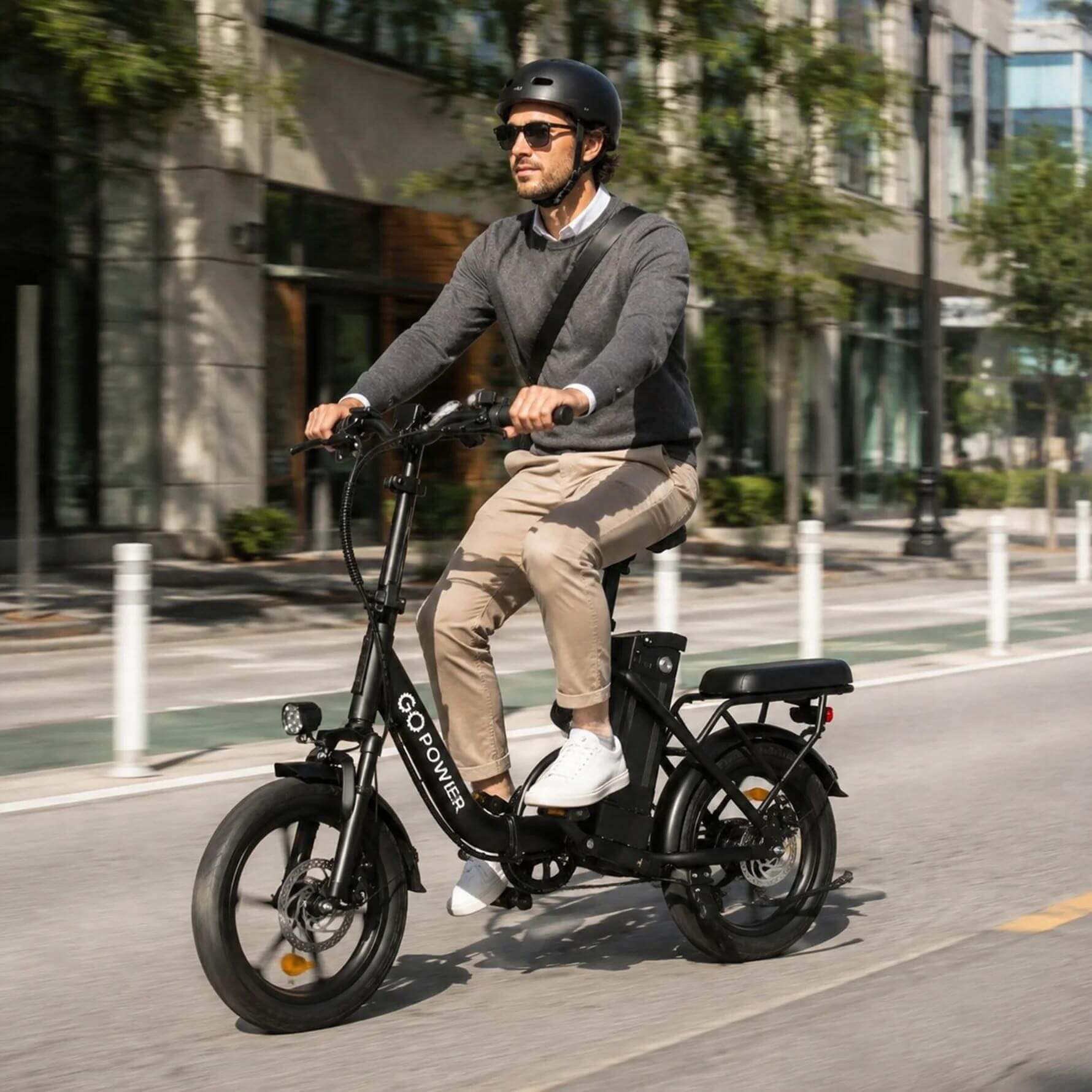 GoPowerBike Go Breeze Step-Through Folding Electric Bike