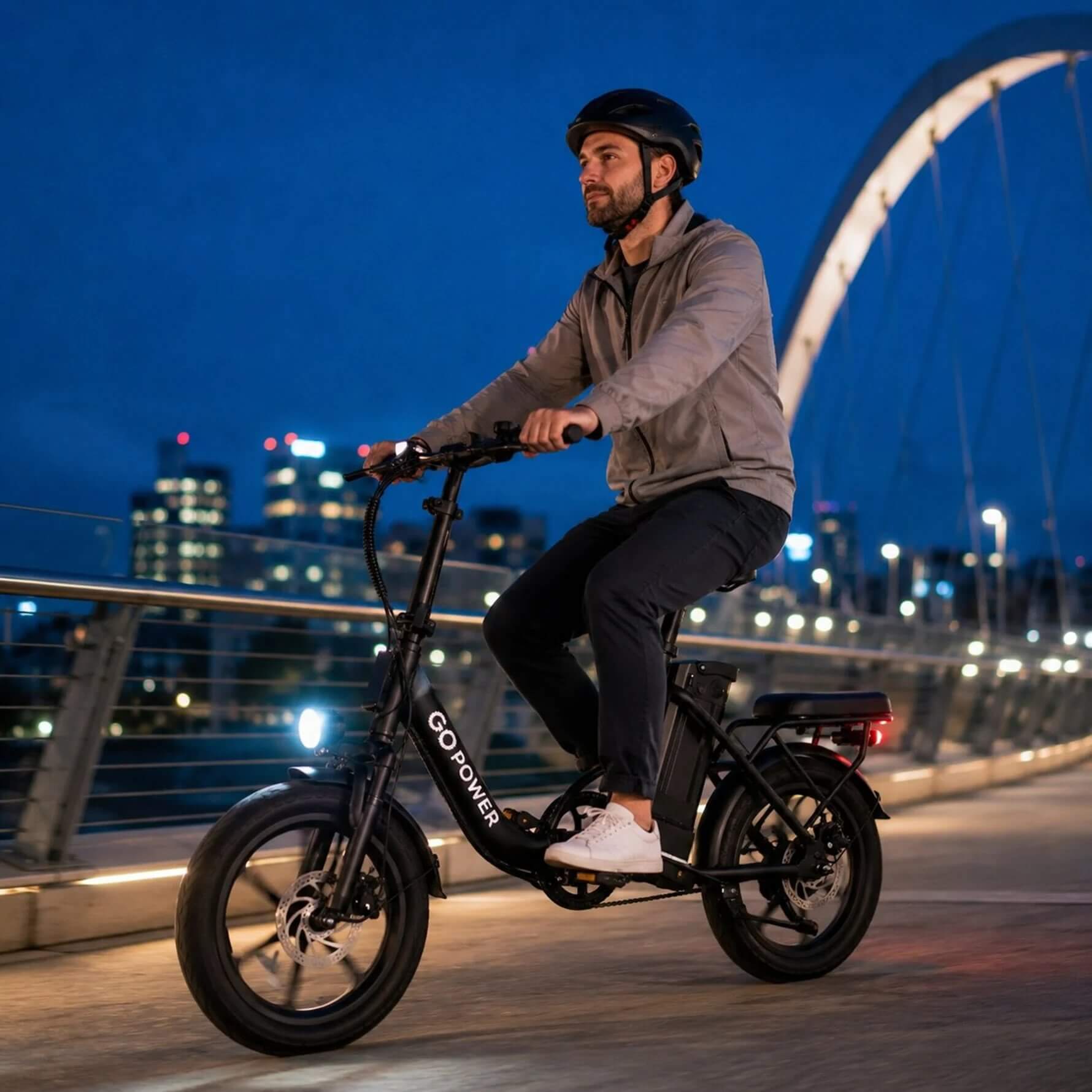 GoPowerBike Go Breeze Step-Through Folding Electric Bike