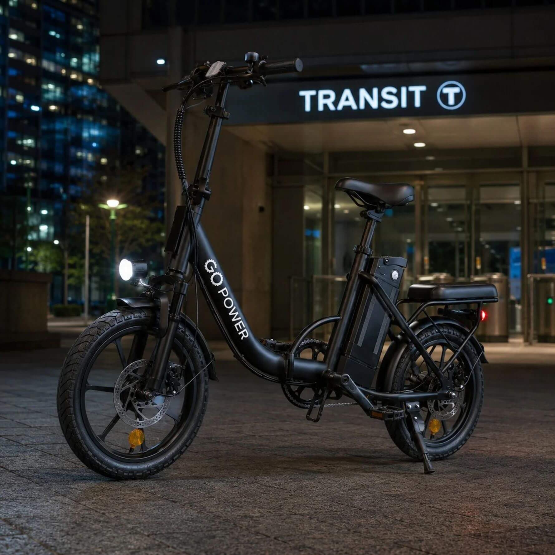 GoPowerBike Go Breeze Step-Through Folding Electric Bike