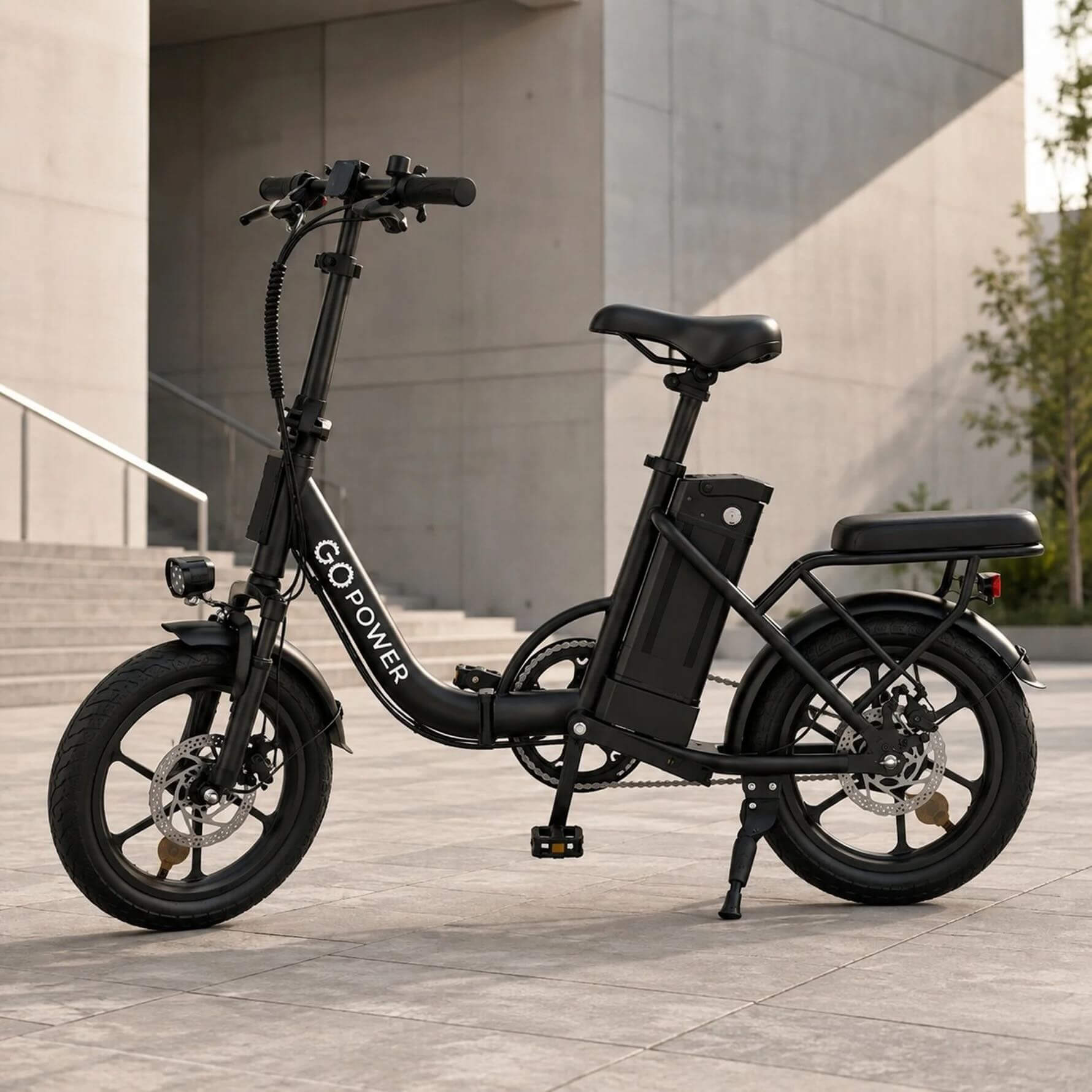 GoPowerBike Go Breeze Step-Through Folding Electric Bike