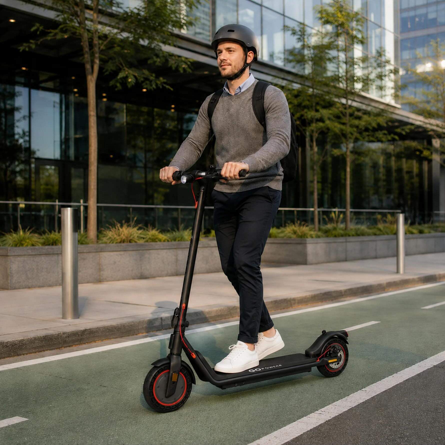 GoPowerBike Go Line PRO 36V Folding Electric Scooter