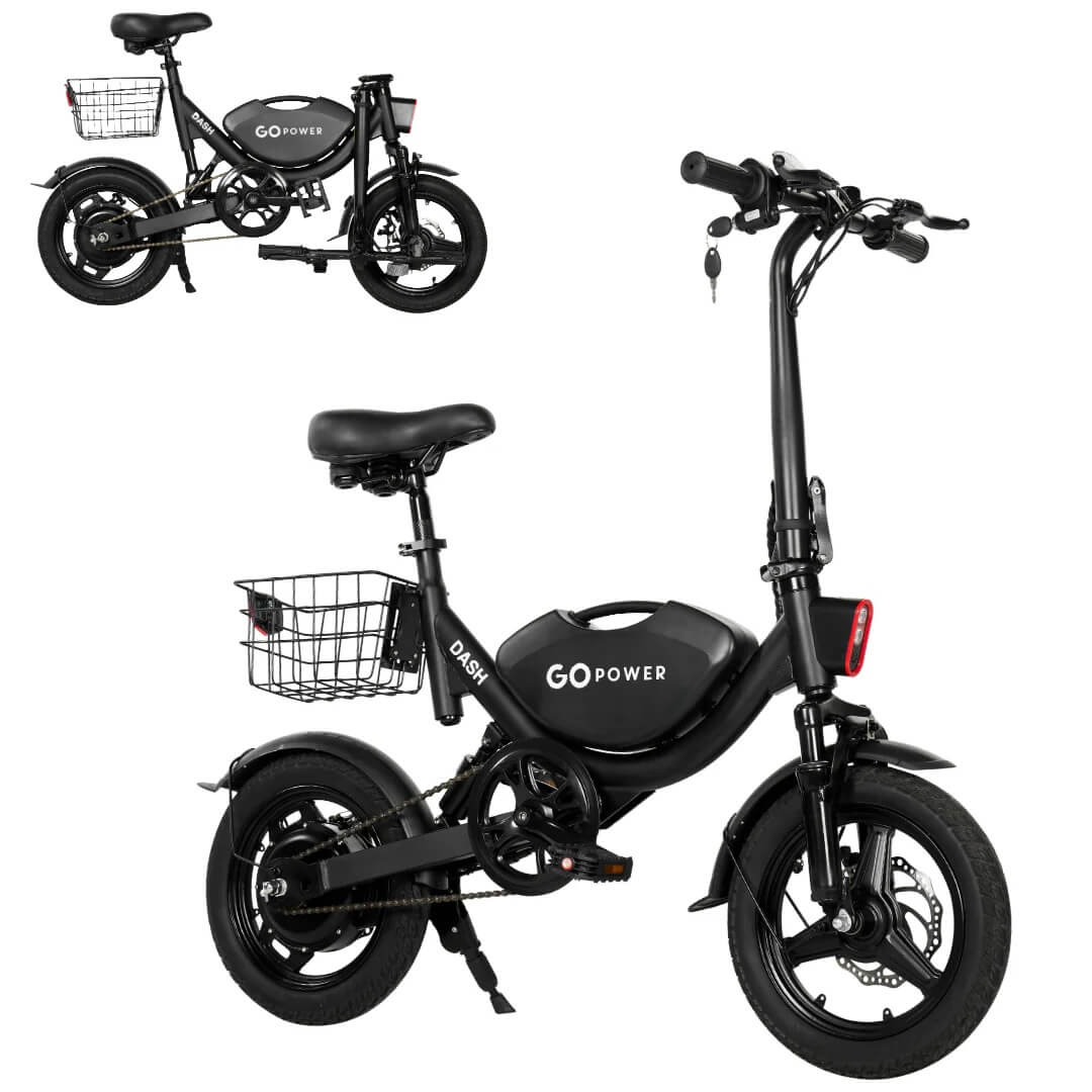 GoPowerBike GoDash 400W 36V Mini Folding Electric Bike