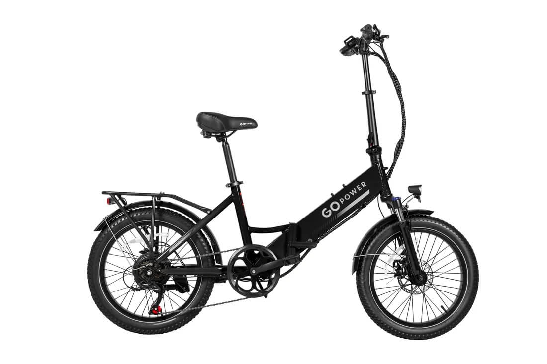 GoPowerBike GoPlus 500W 36V Folding Fat Tire Electric Bike