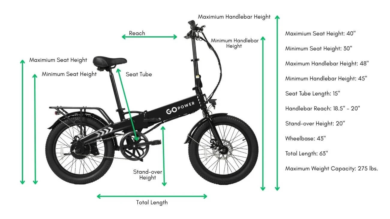 GoPowerBike GoScout 500W Front Suspension Electric Bike