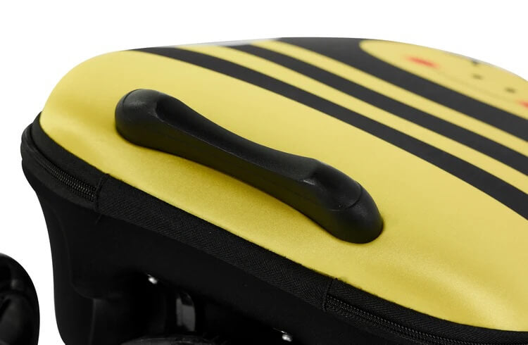 GoPowerBike GoVoyage 3-Wheel 2-In-1 Kids' Luggage Scooter, Light-Up Wheels