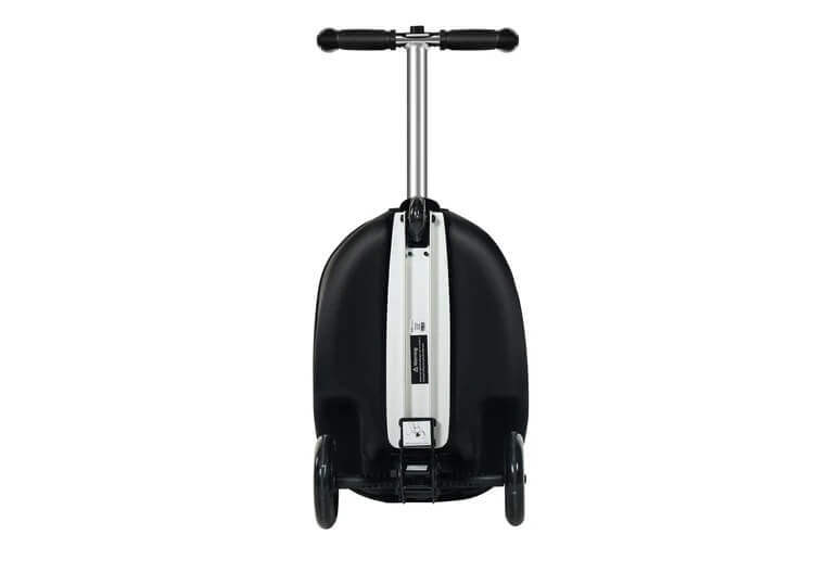 GoPowerBike GoVoyage 3-Wheel 2-In-1 Kids' Luggage Scooter, Light-Up Wheels