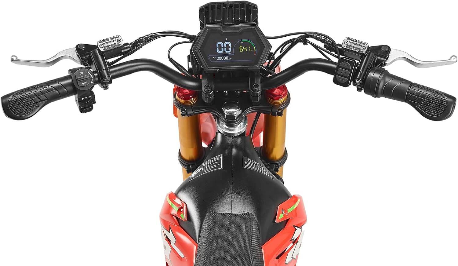 HAPPYRUN F18 2.0 6000W Full Suspension Electric Dirt Bike