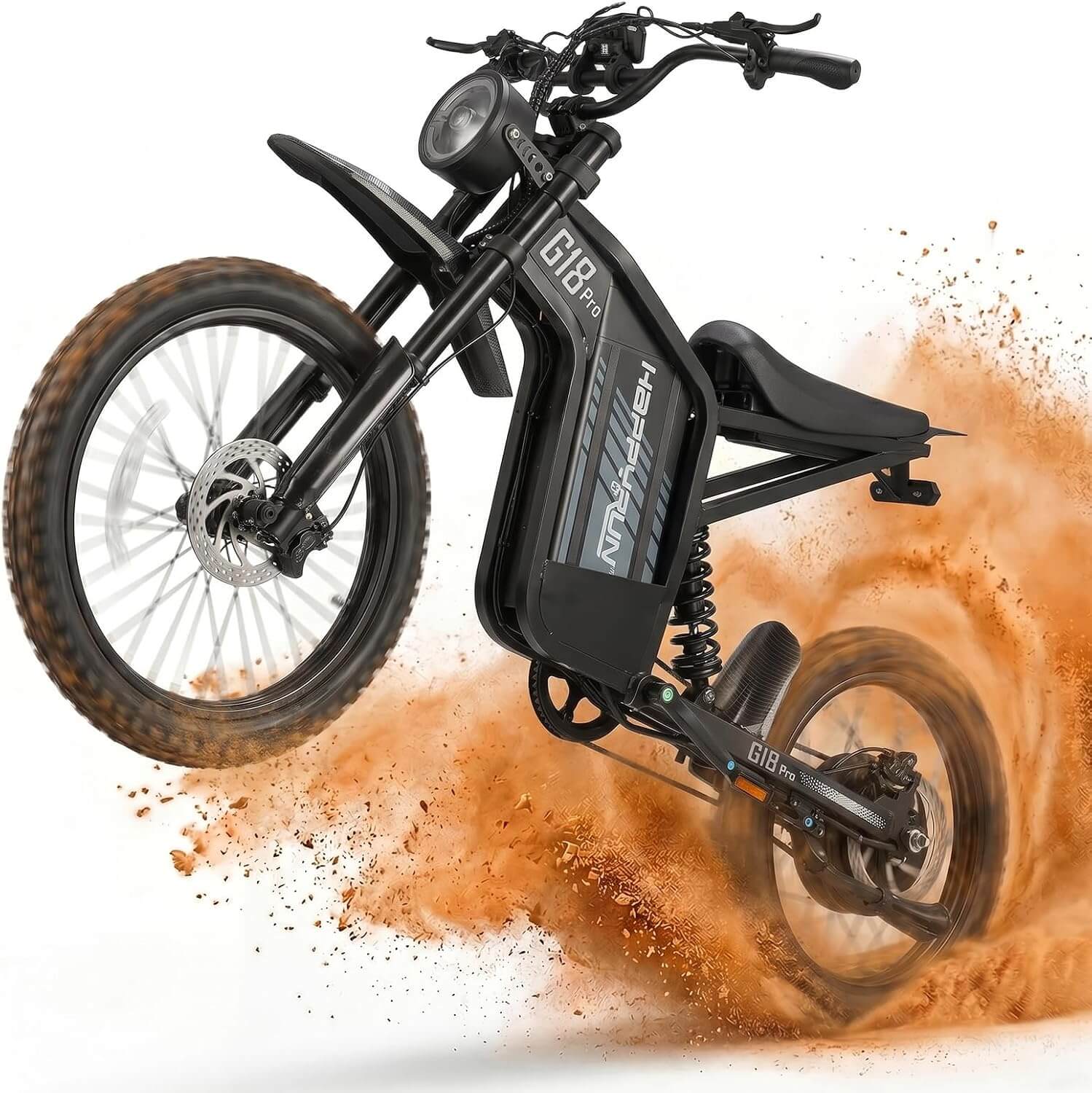 HAPPYRUN G18 PRO 4500W Full Suspension Electric Dirt Bike