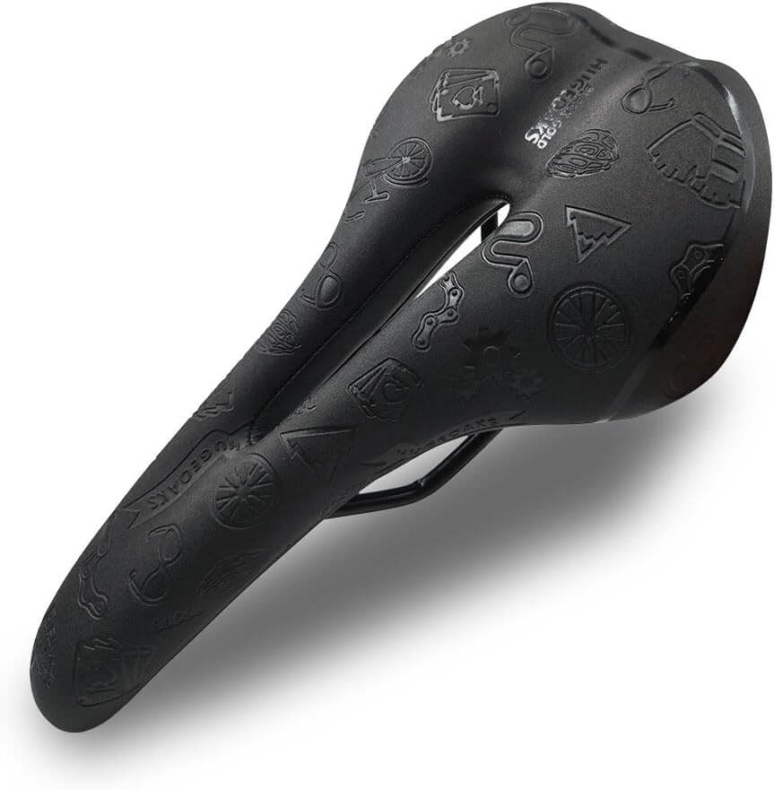 HUGEOAKS Memory Foam Bike Saddle/Seat