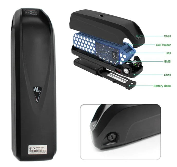 Hailong 36V 13Ah Electric Bike (E-Bike) Battery