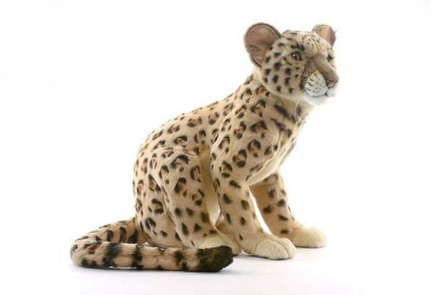 Hansa Creations LEOPARD CUB 17" Tall Stuffed Animal Toy, 4300