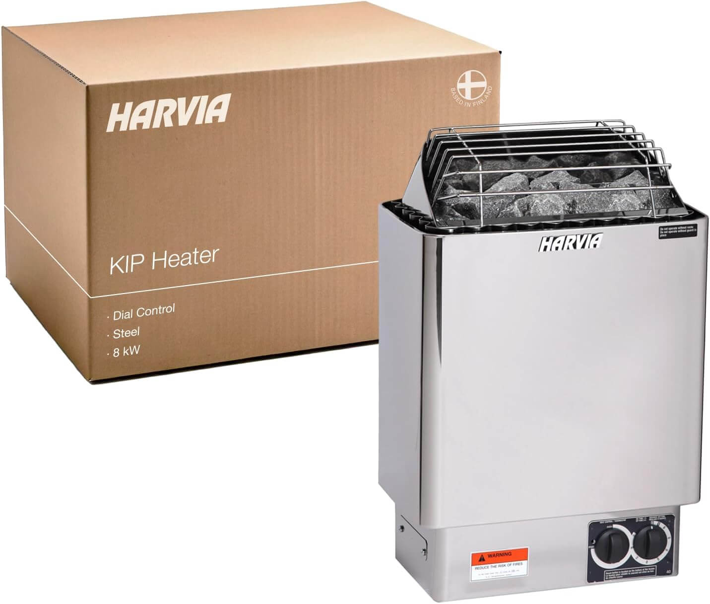 Harvia KIP Stainless Steel Electric Sauna Heater