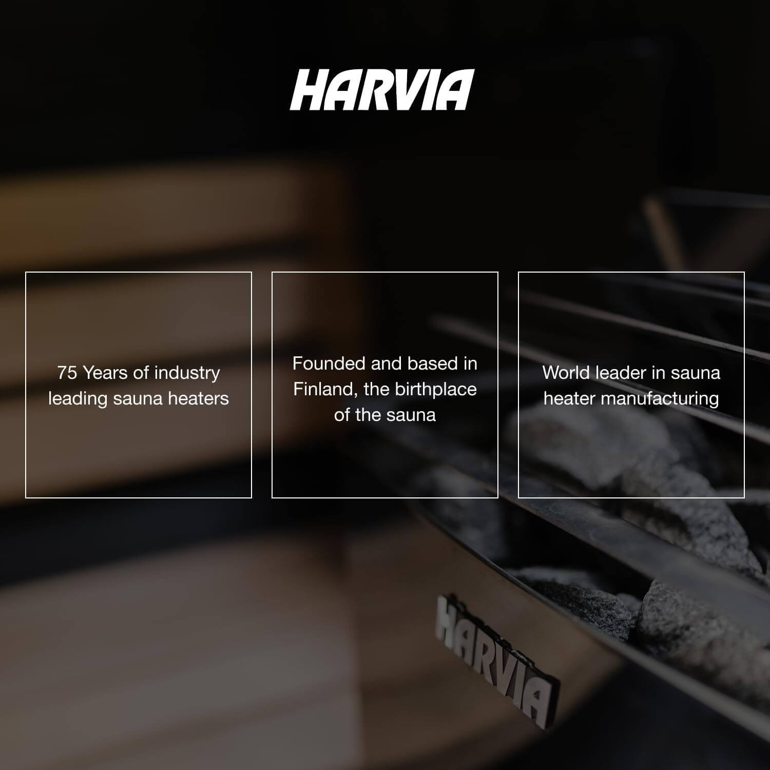 Harvia KIP Stainless Steel Electric Sauna Heater