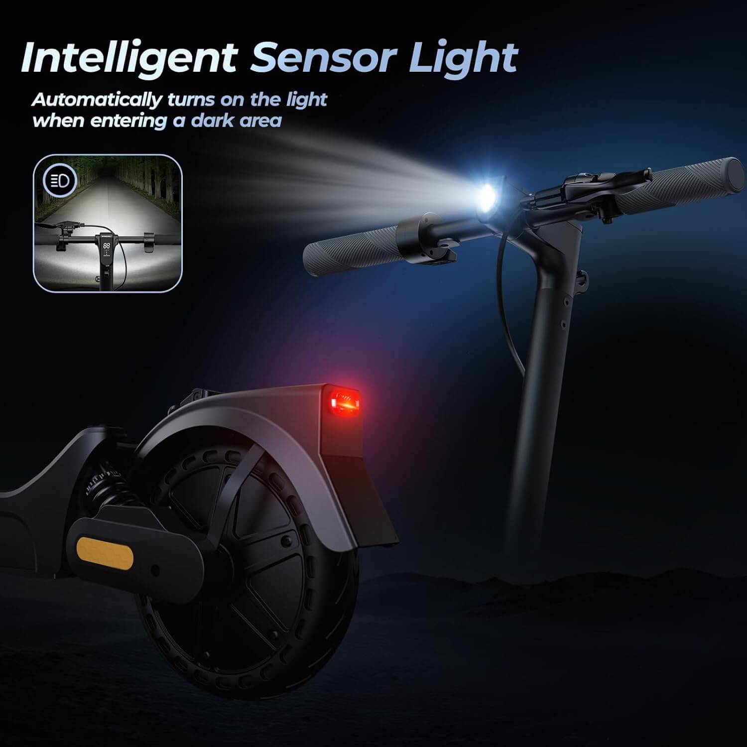 Heropick 500W 7.8Ah Folding Electric Scooter