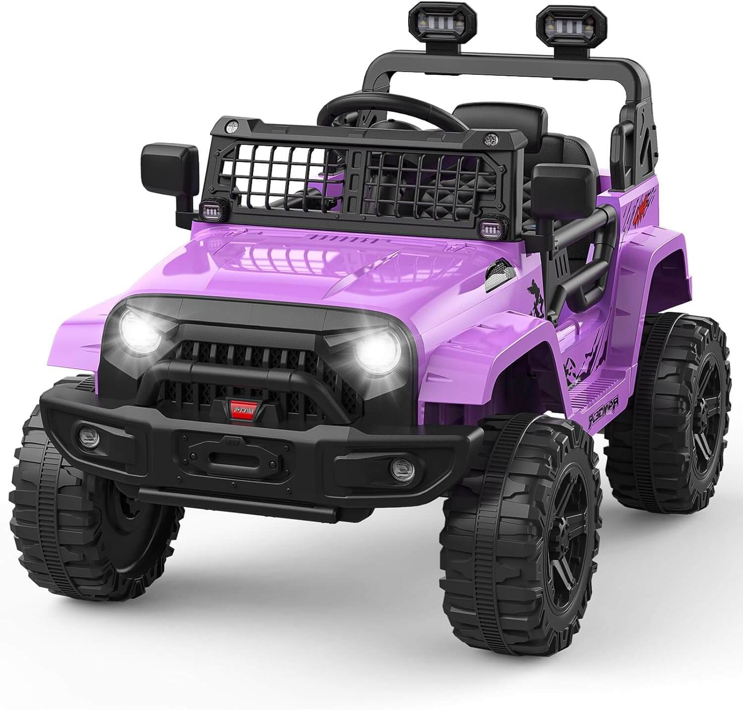 Hetoy 12V Kids Electric Ride-On Truck Car