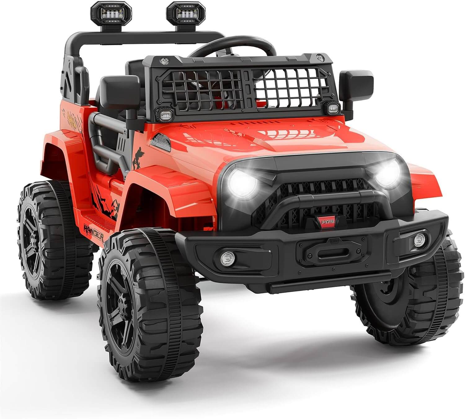 Hetoy 12V Kids Electric Ride-On Truck Car