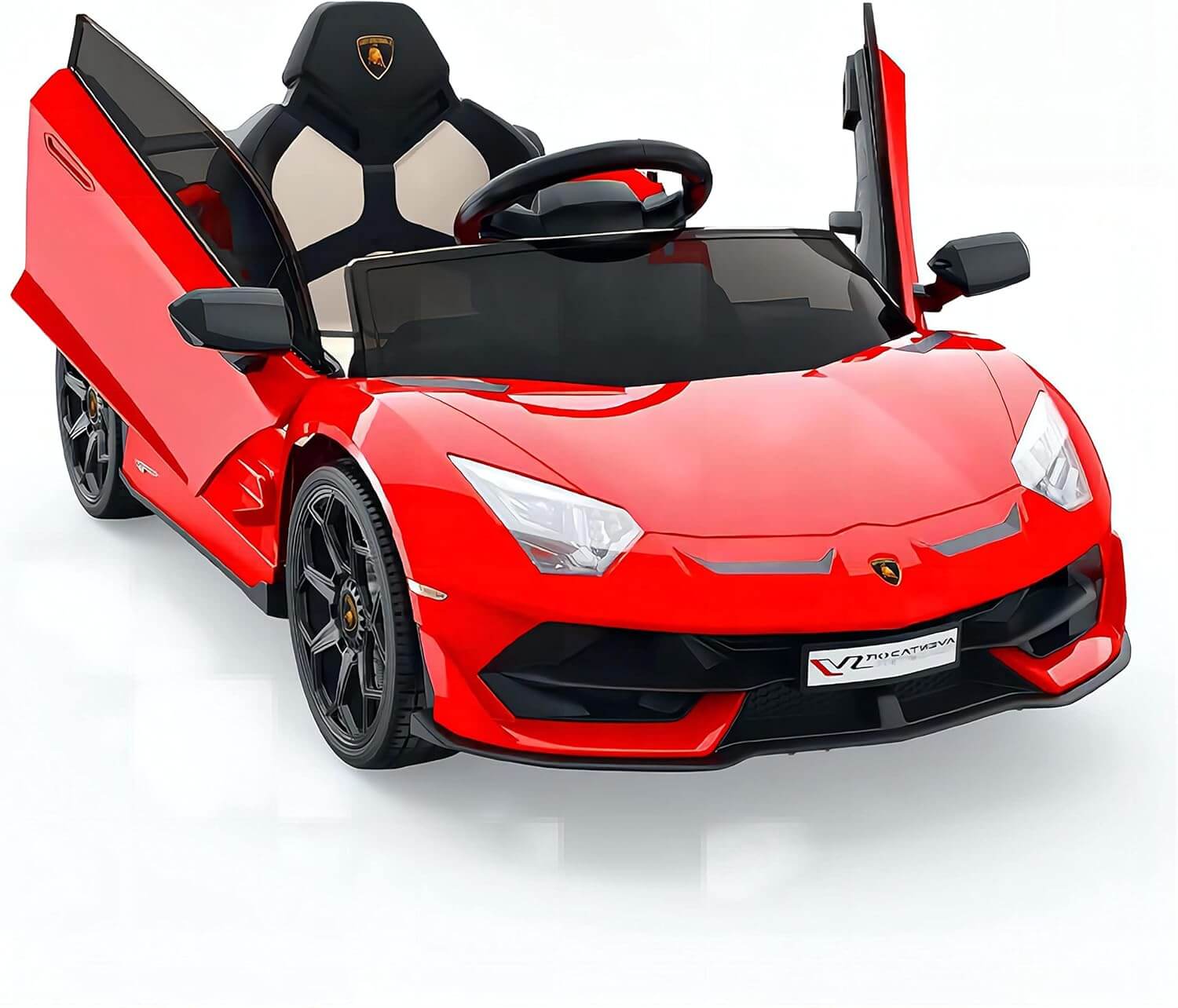 Hetoy LAMBORGHINI 12V Kids Electric Ride-On Car