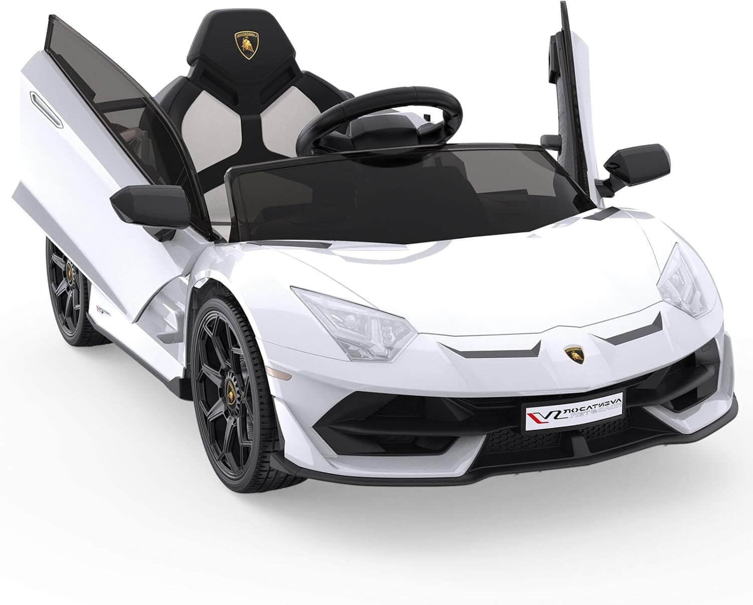 Hetoy LAMBORGHINI 12V Kids Electric Ride-On Car