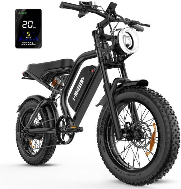 HiKeep K6-L 1500W 48V 15.6Ah Fat Tire Electric Dirt Bike