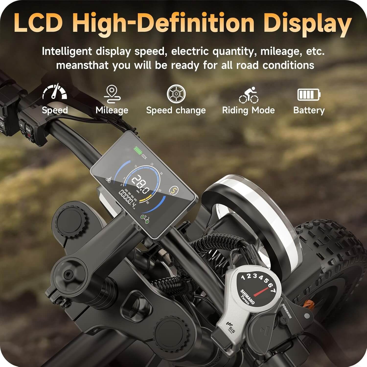 HiKeep K6-T 1500W 48V 25Ah Fat Tire Electric Dirt Bike