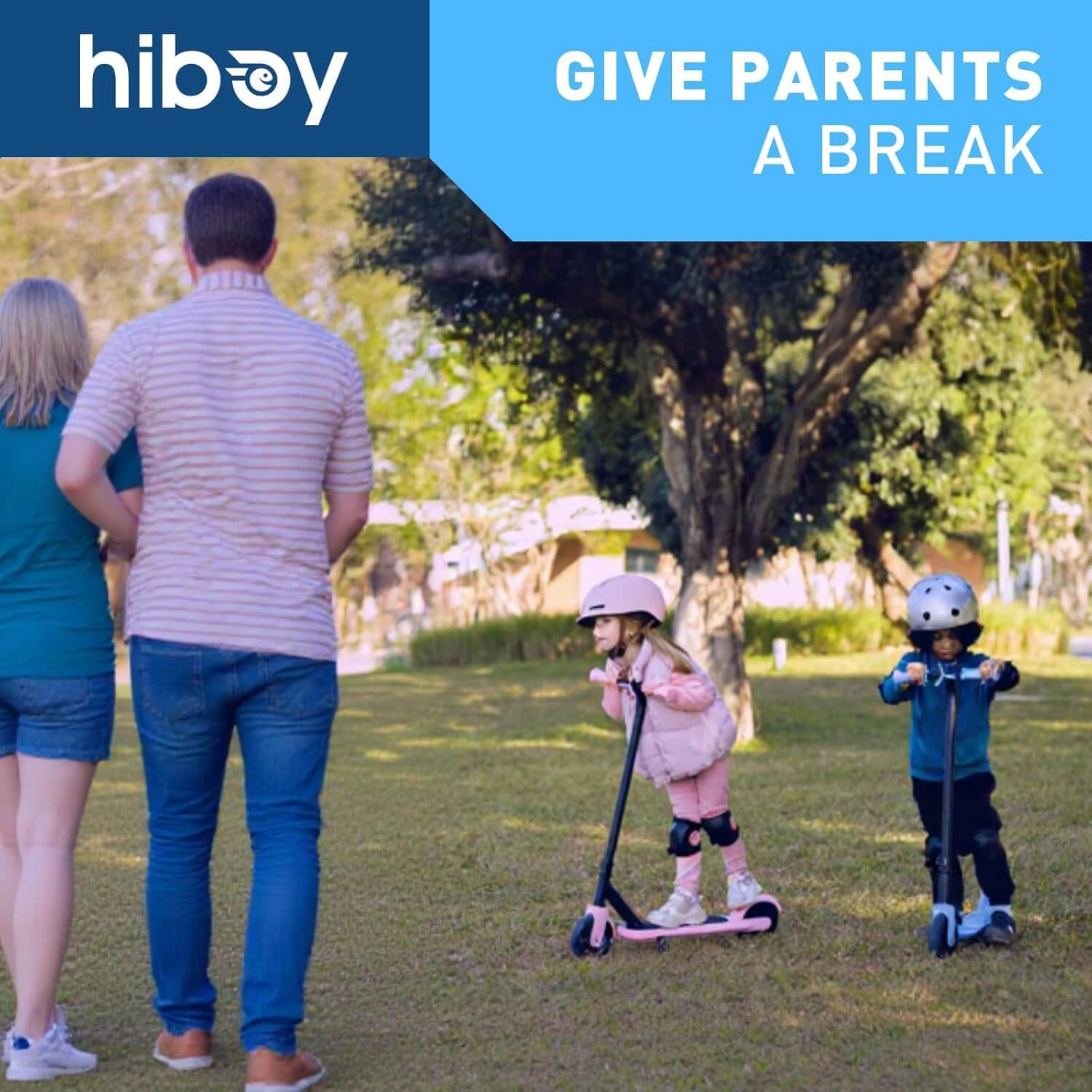 Hiboy ES1 Kids' Electric Scooter, LED Lights