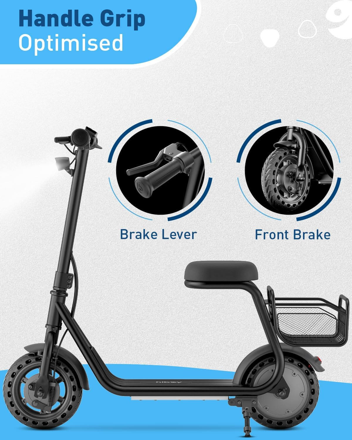 Hiboy Q2 LITE Kids' Electric Scooter with Seat
